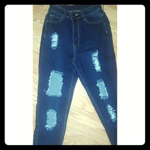 High Waisted Skinny Jeans